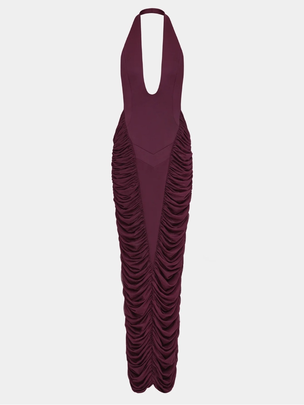 Heiress Beverly Hills Sculpt Dress Mauve Wine size Small NWT